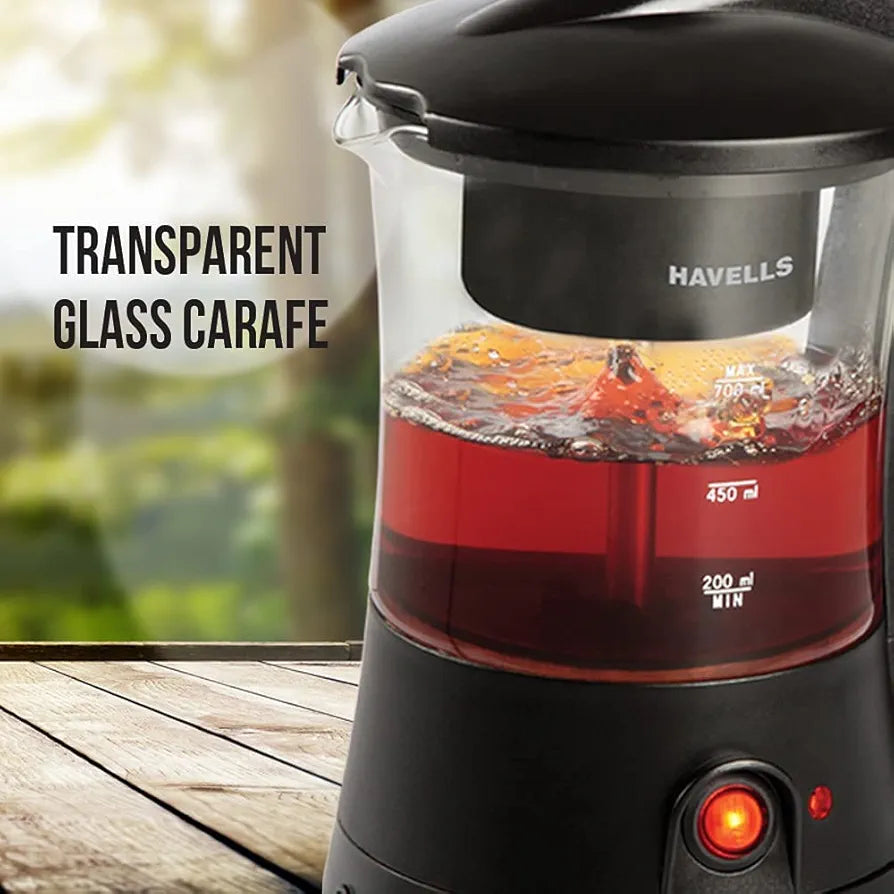 HV TEA COFFEE MAK CRYSTAL GB 600W
