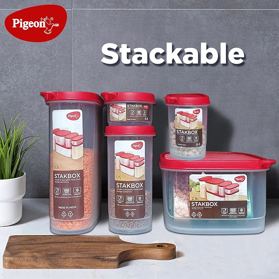 PIGEON 14851 STAKBOX 6PCS SET