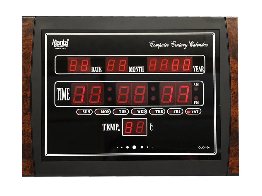 OLC 104 RED CLOCK