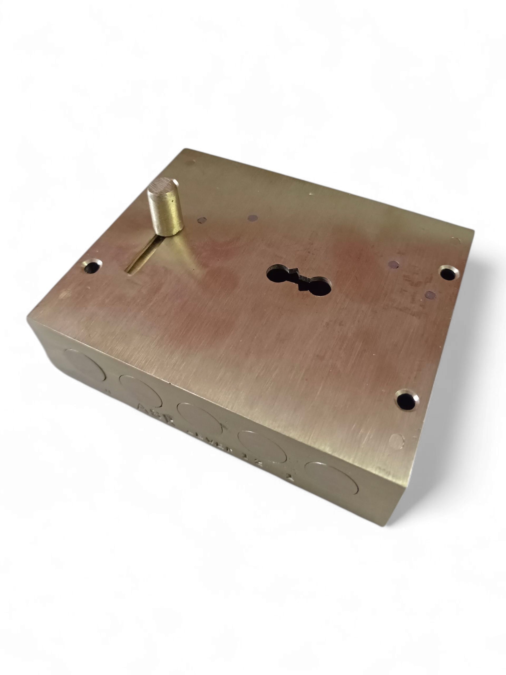 125X100 12LEVER BRASS BULLET LOCK