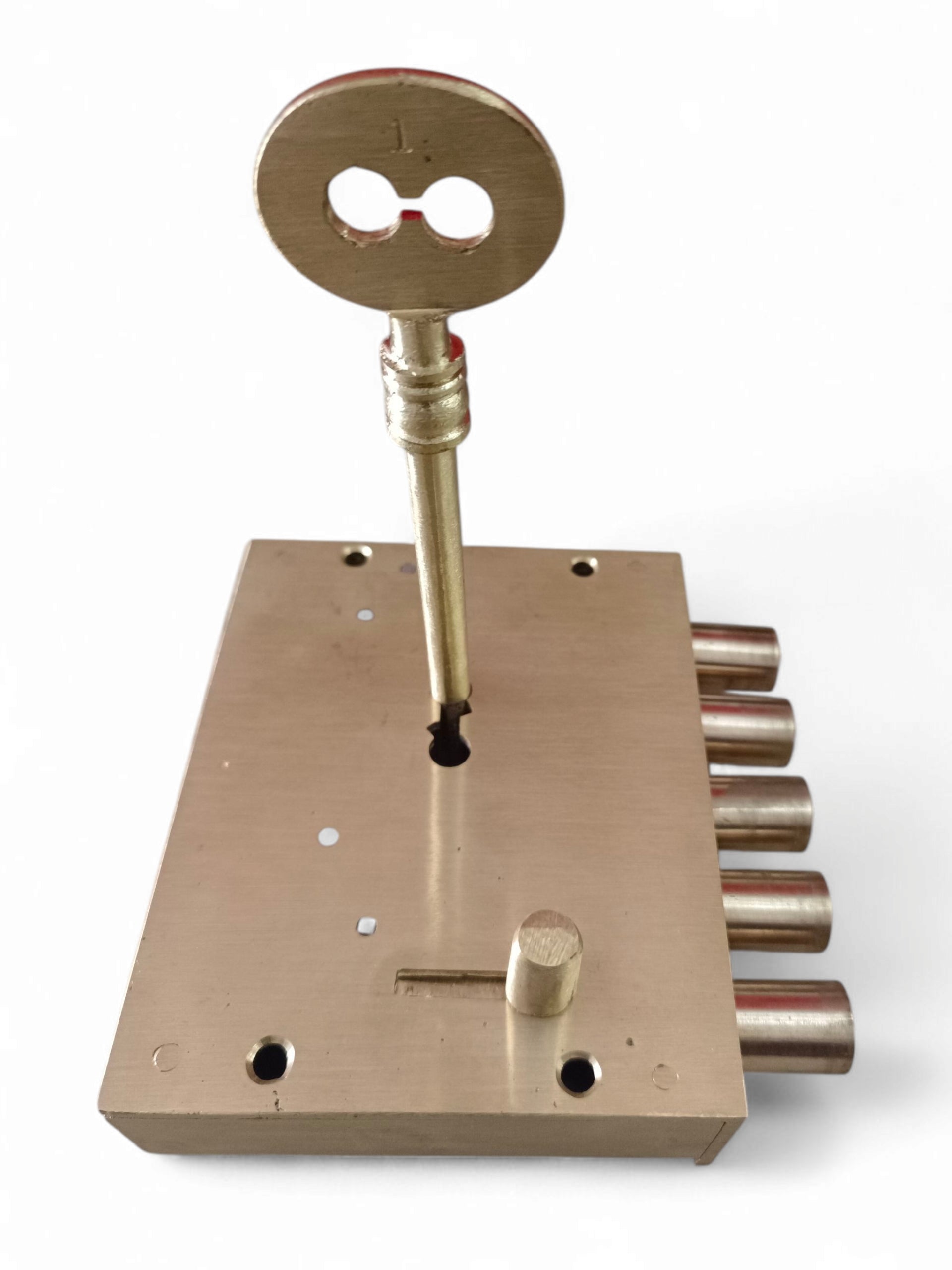 125X100 12LEVER BRASS BULLET LOCK