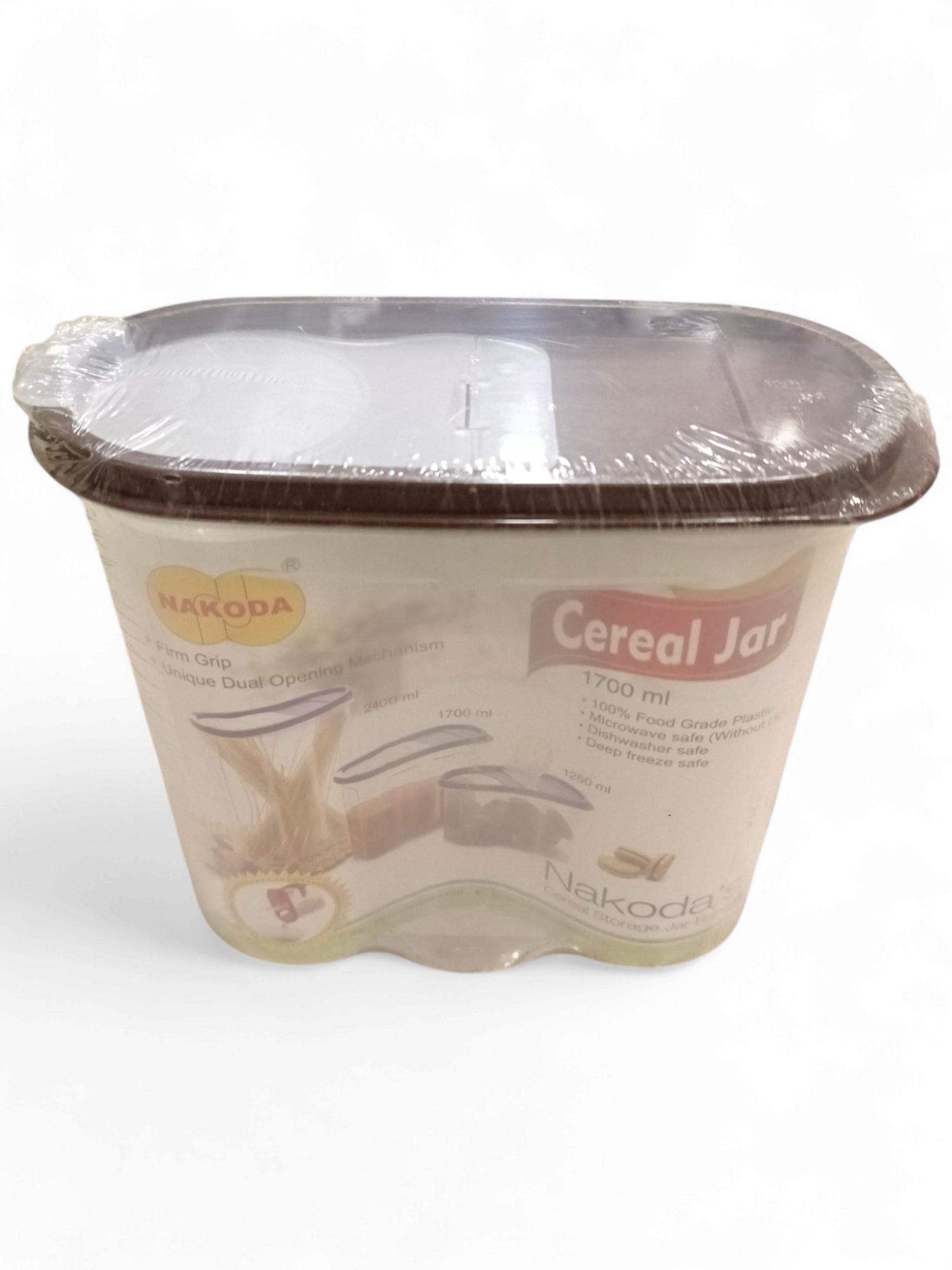 NAK CEREAL 222 FLAP LID CONTAINER
