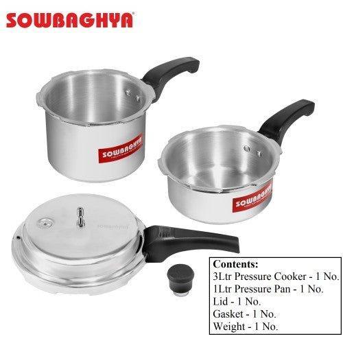 SOW ELITE 3LTR INDU BASE COOKER & PAN