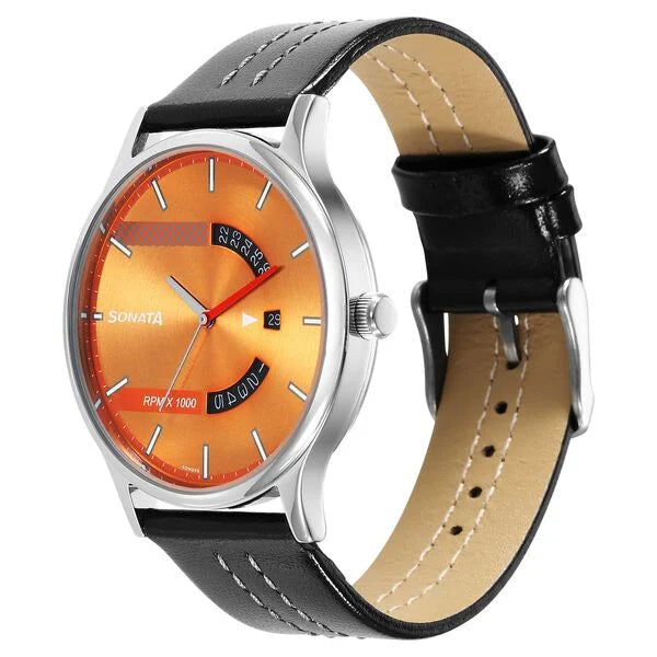 SON 77105SL09 TRNDZ  SONATA GENTS WATCH