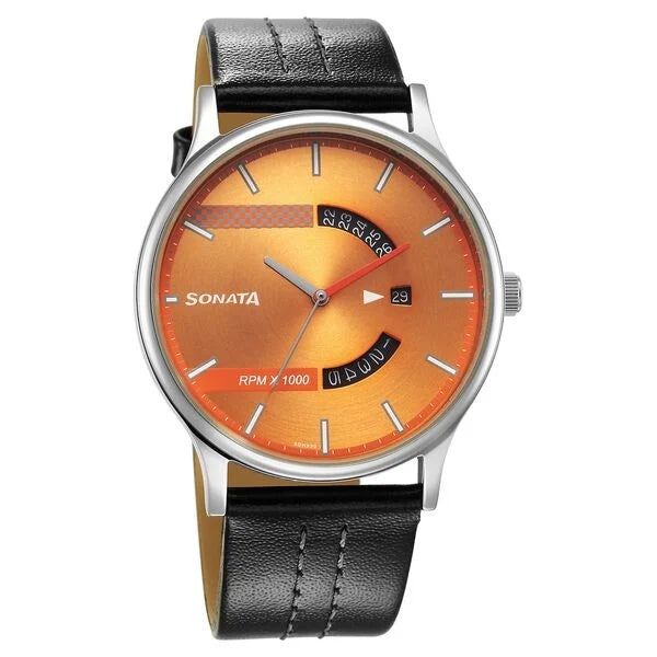 SON 77105SL09 TRNDZ  SONATA GENTS WATCH