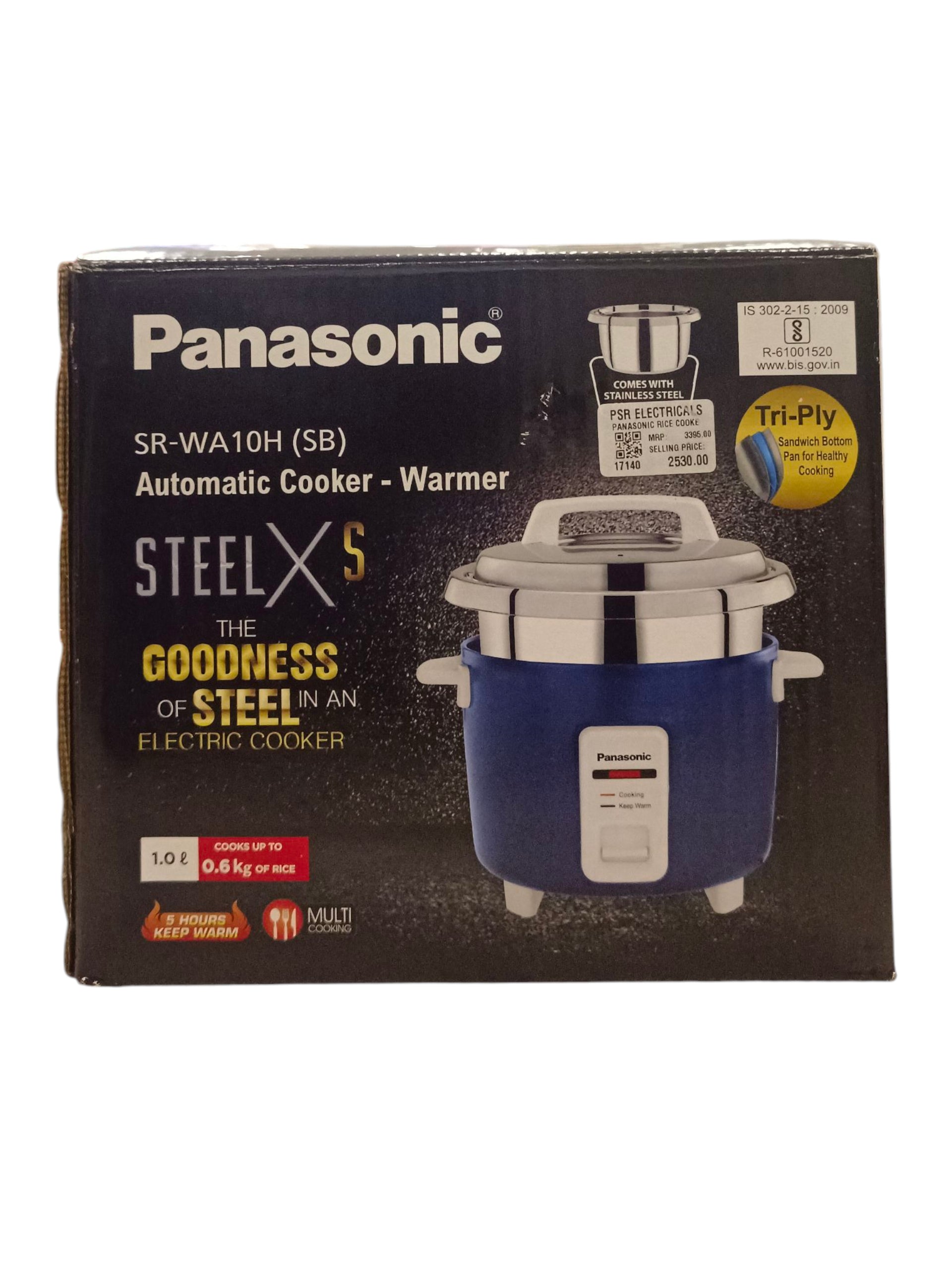 PANASONIC RICE COOKER -SRWA10HS