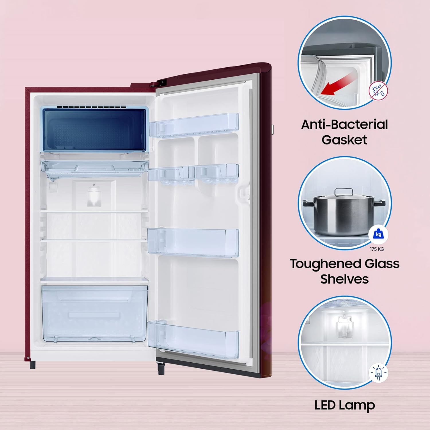 SAMSUNG FRIDGE RR21C2E24HT/HL