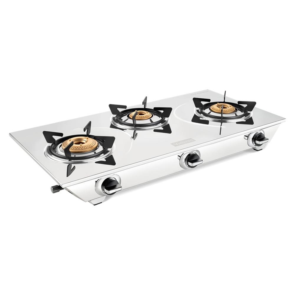 VIDIEM SS GAS STOVE 3BURNER -VIVA PRO