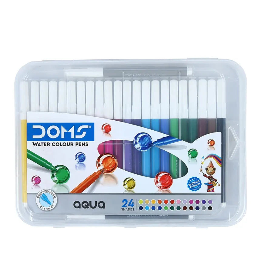 DOMS 7420 24CLR AQUA Water  Pen