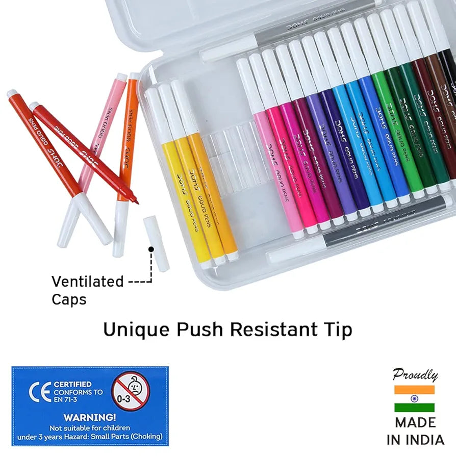DOMS 7420 24CLR AQUA Water  Pen