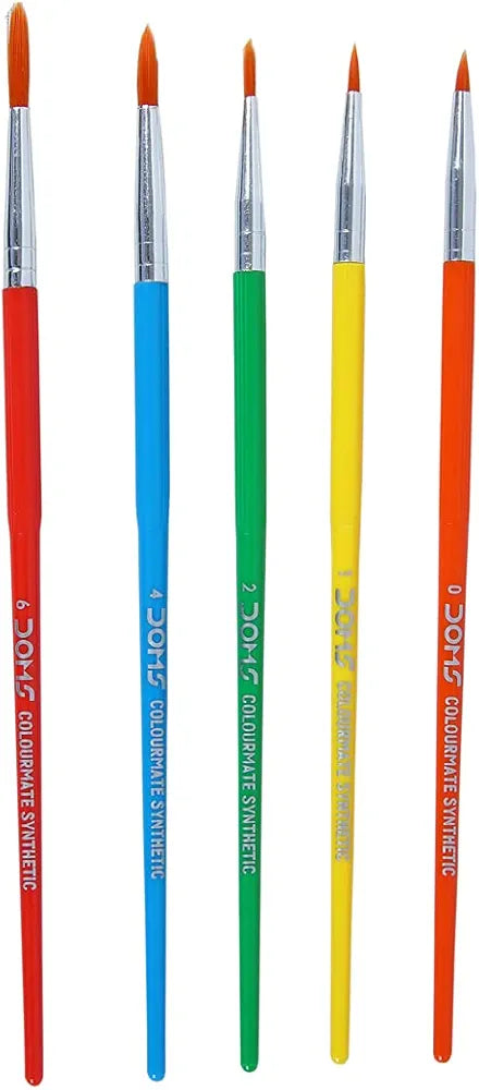 DOMS 8341 COLORMATE  BRUSH ROUND