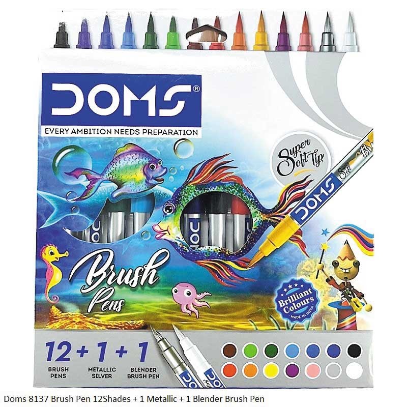 DOMS 8190 BRUSH PEN 14SHADES