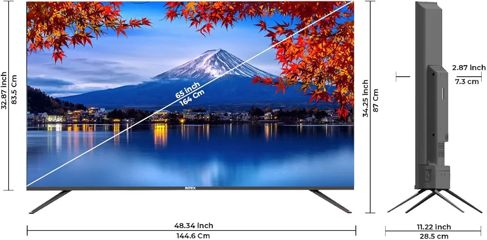 INTEX TV 65 -WOS6520UHD-WOS