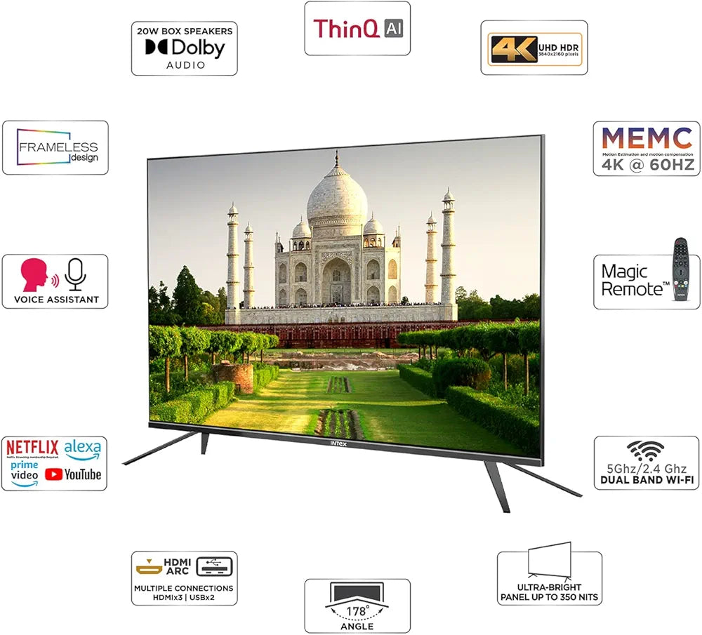 INTEX TV 65 -WOS6520UHD-WOS