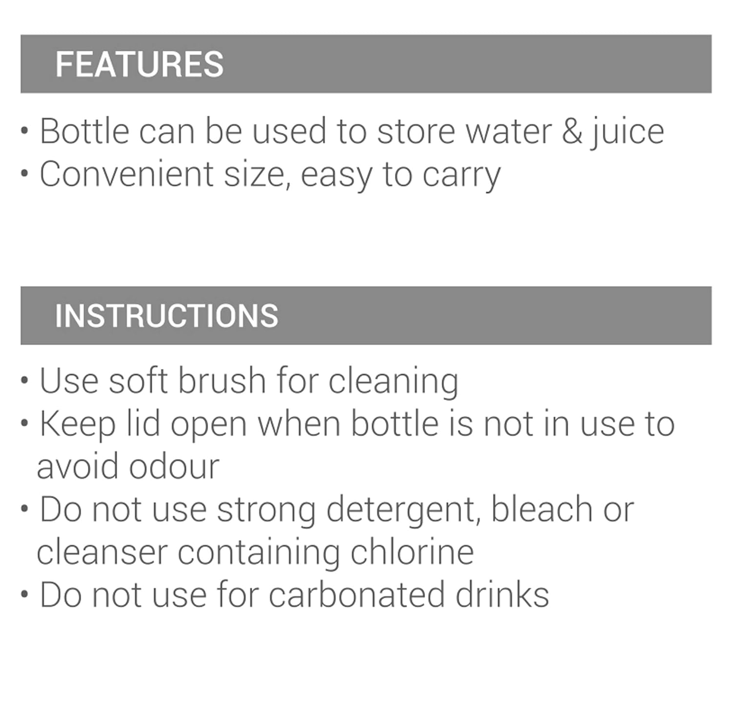 MILTON AQUA 1000ML BOTTLE