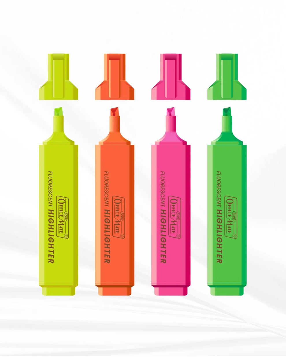 OFFICE MATE HIGHLIGHTER PEN YELLOW