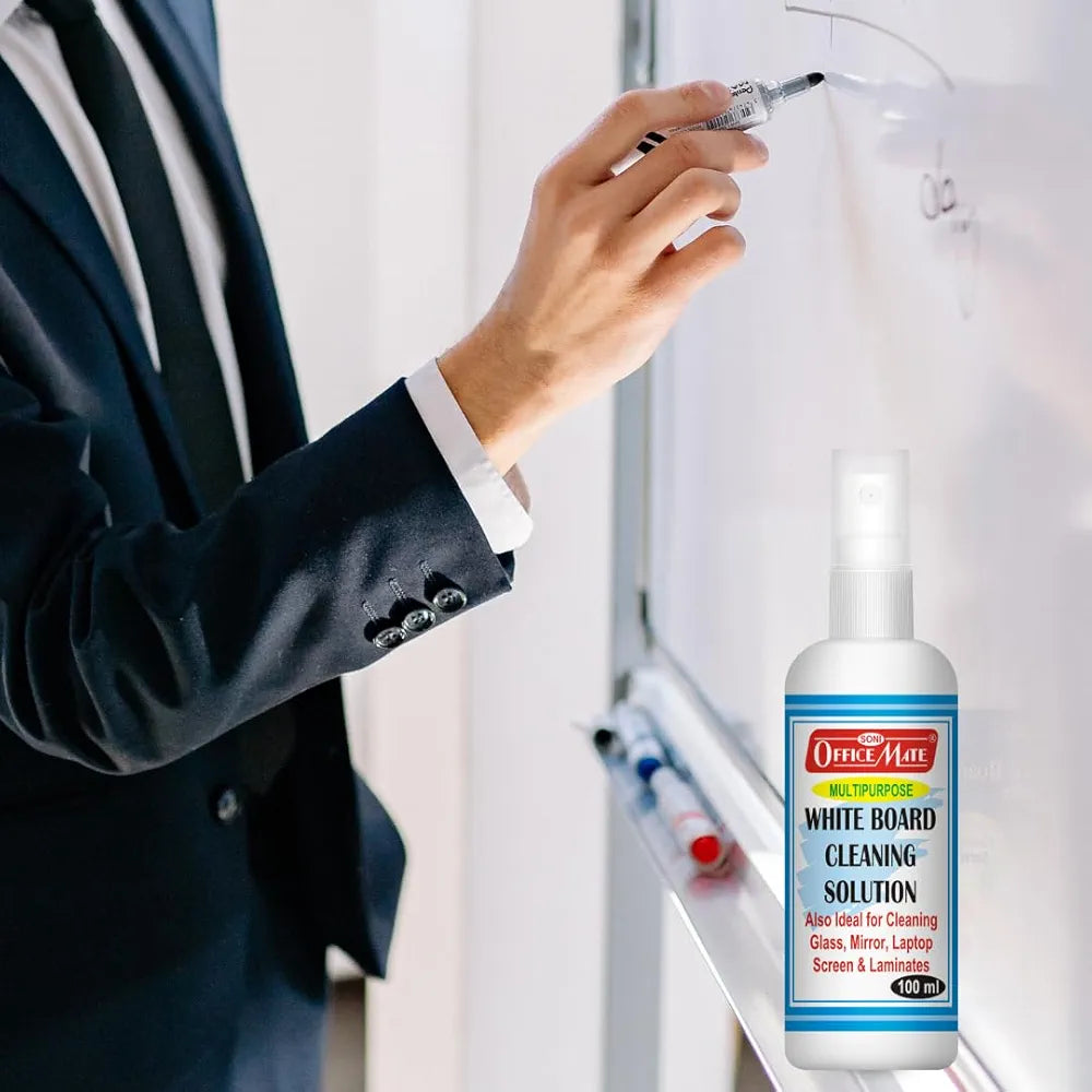 OFFICE MATE WHITE BOARD CLEANING SOLUTION