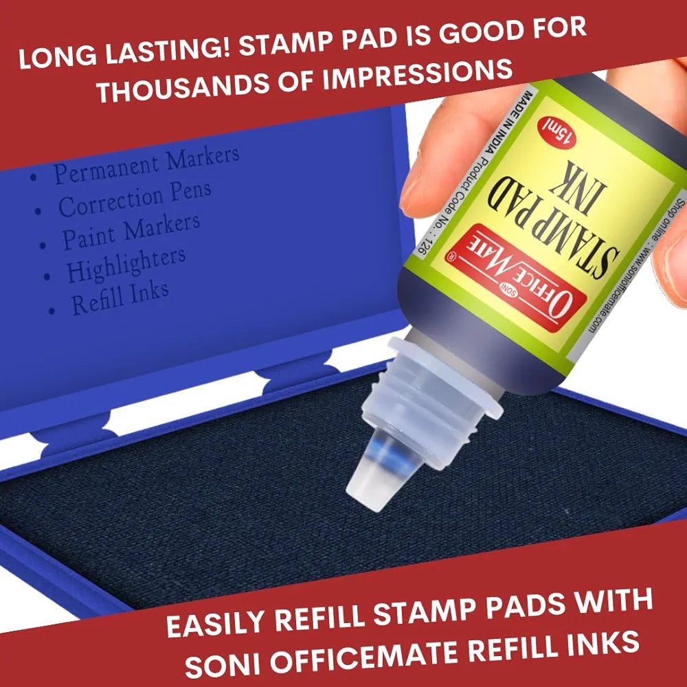 OFFICE MATE STAMP PAD VIOLET