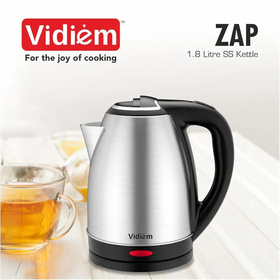 VIDIEM KETTLE SS 1.8LTR-ZAP