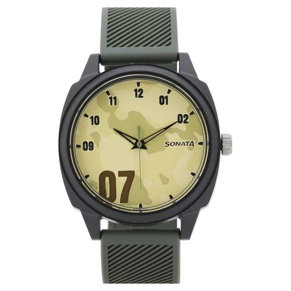 SON NR77086PP10W TRNDZ SONATA GENTS WATCH