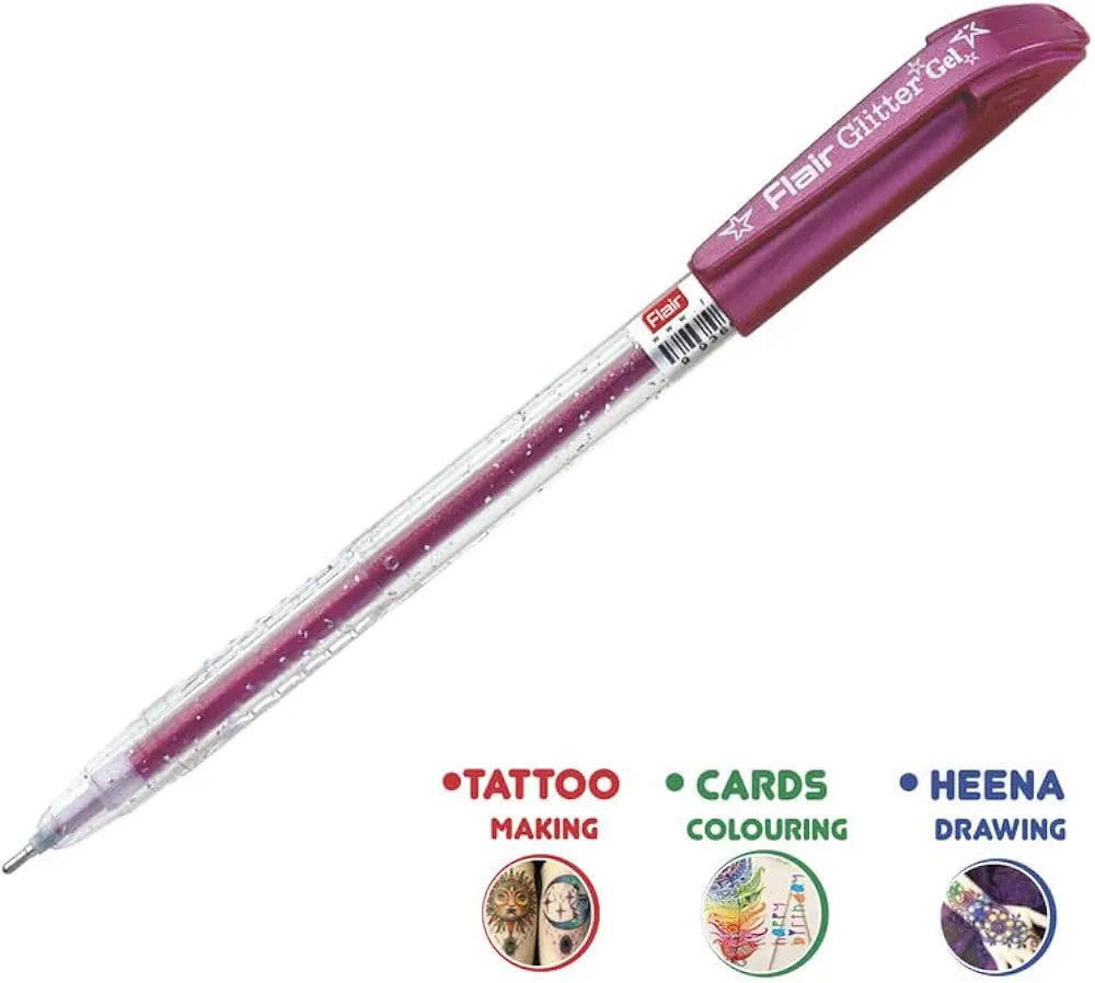 FLAIR GILLTER SPARKLE GEL PEN