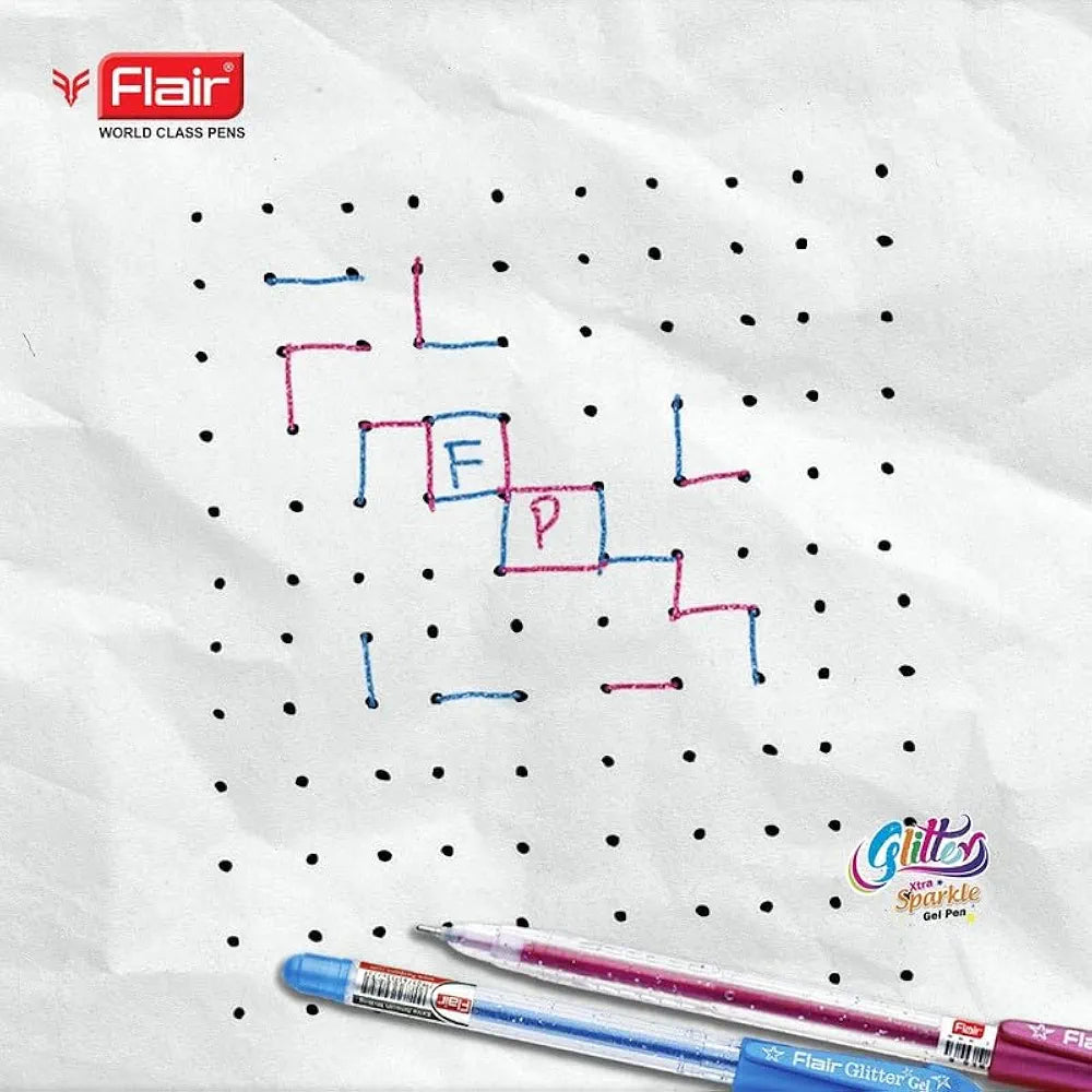 FLAIR GILLTER SPARKLE GEL PEN