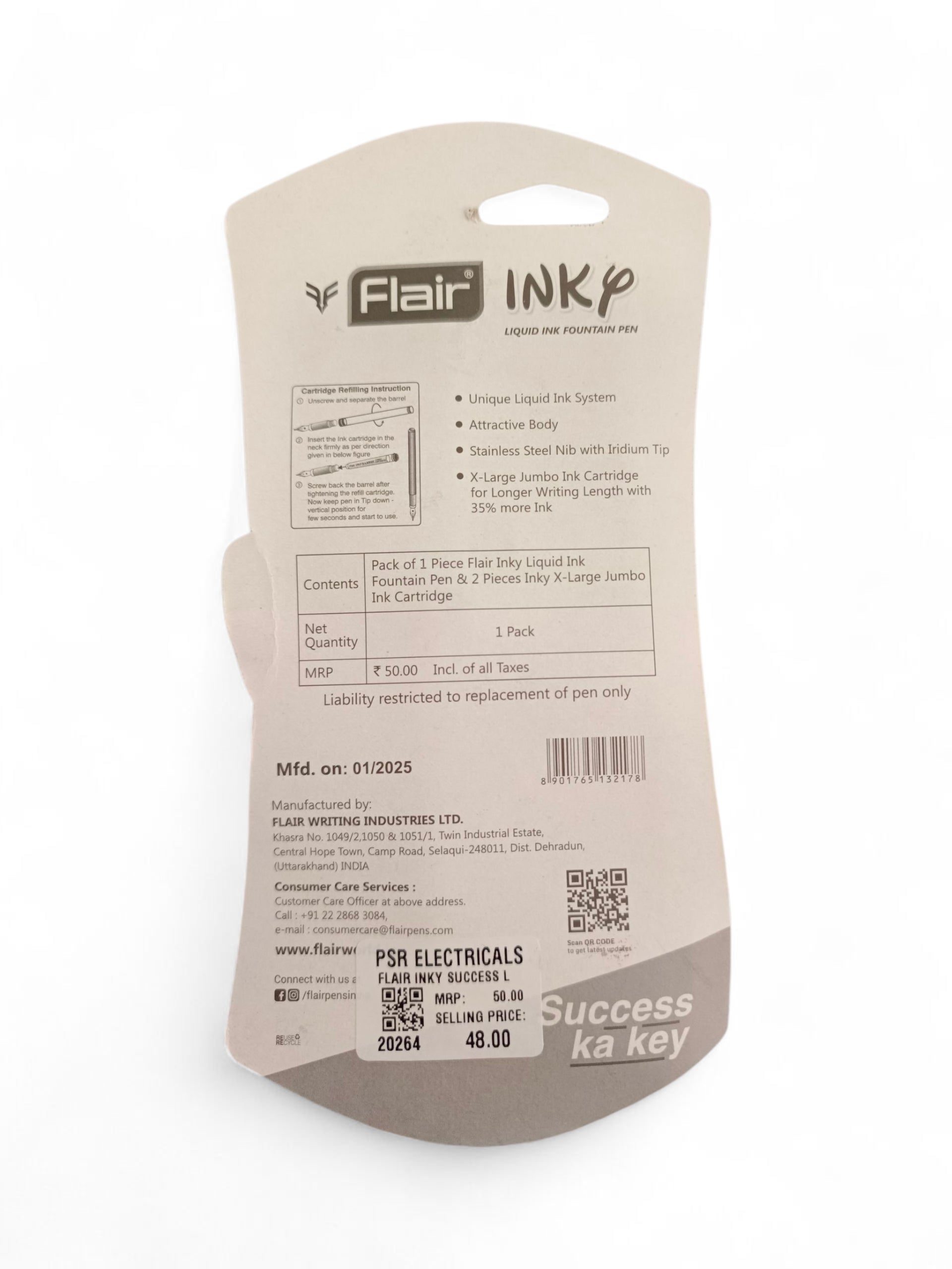 FLAIR INKY SUCCESS LIQUID INK FOUNTAIN PEN