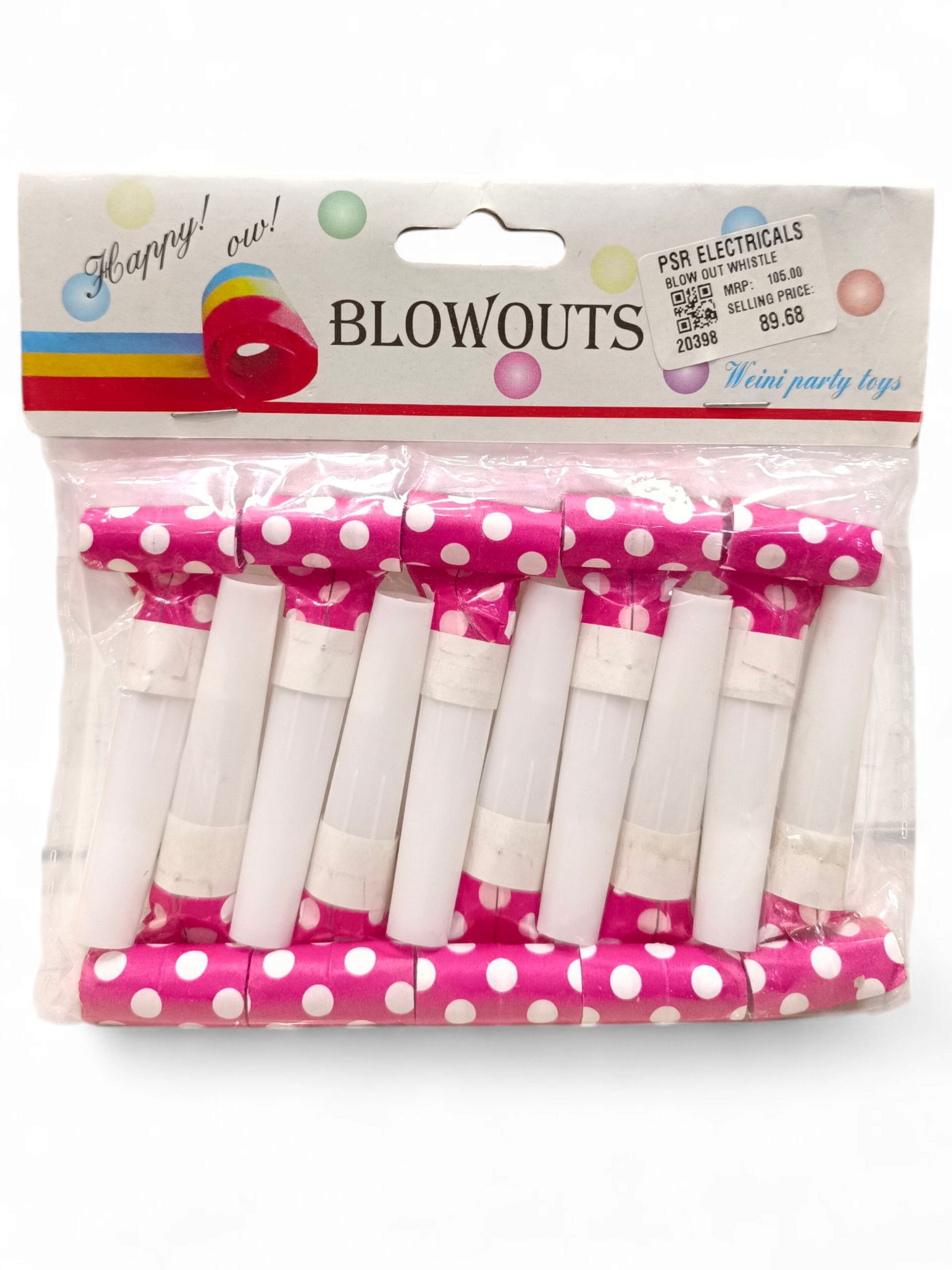 BLOW OUT WHISTLE