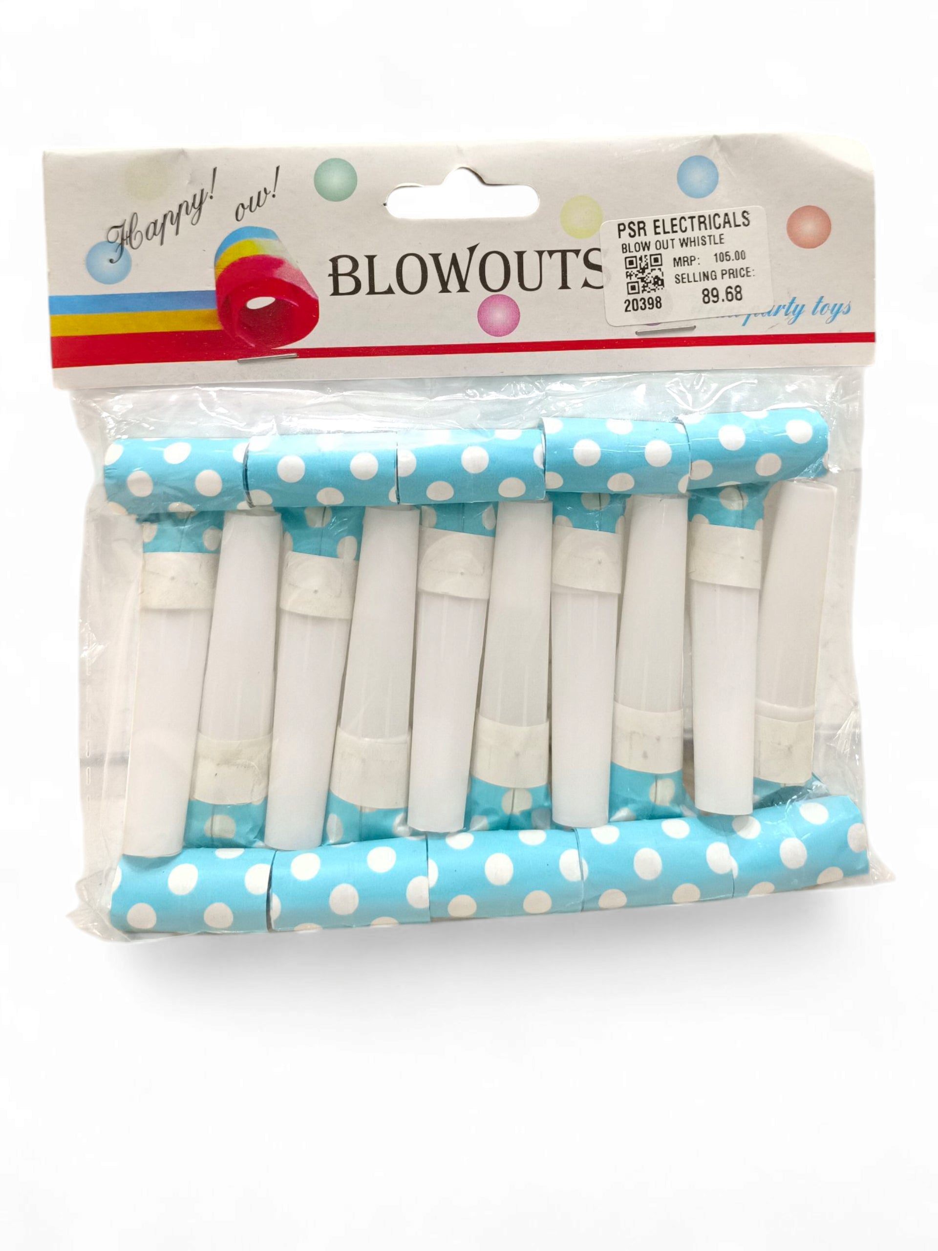 BLOW OUT WHISTLE