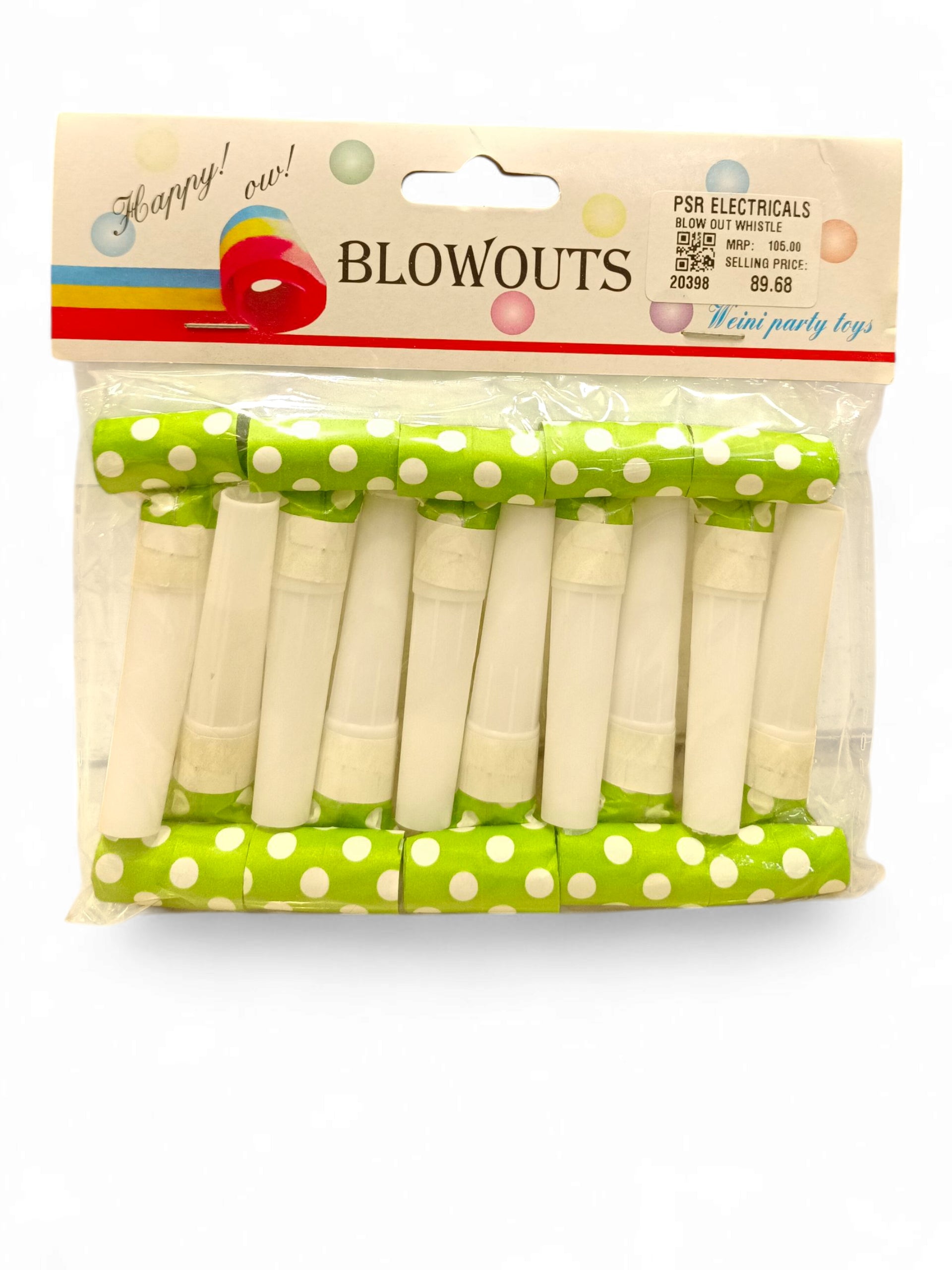 BLOW OUT WHISTLE