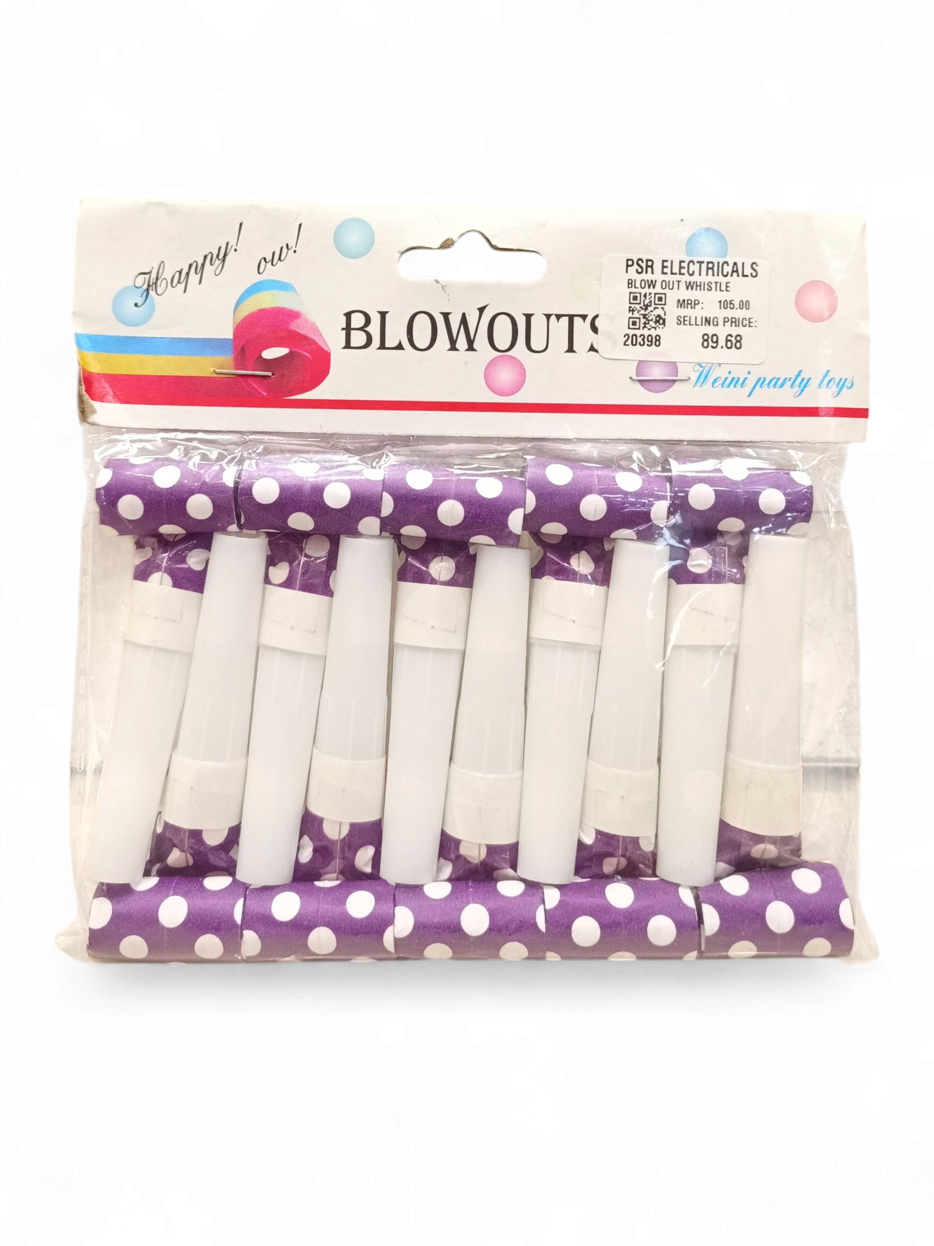 BLOW OUT WHISTLE