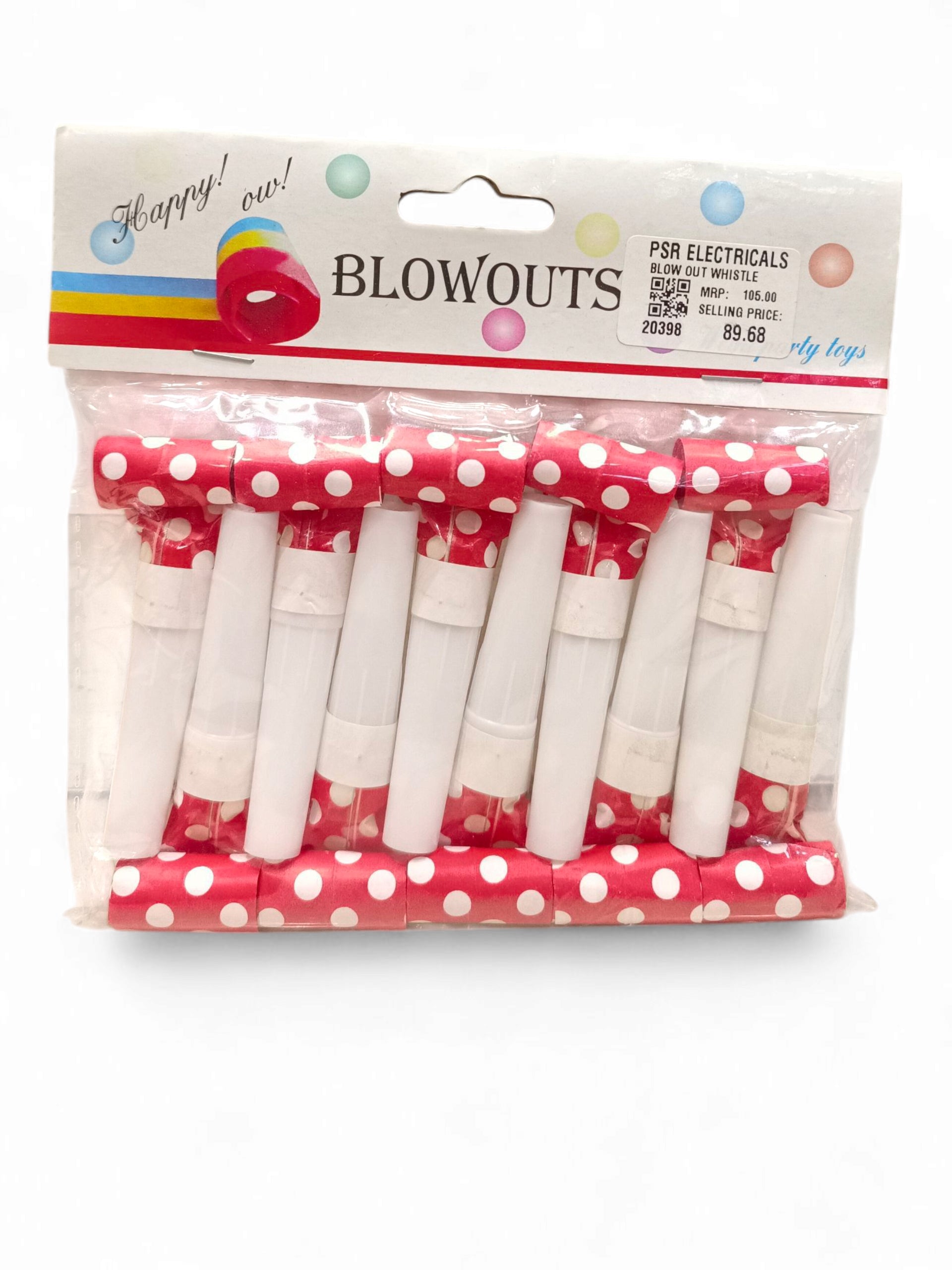 BLOW OUT WHISTLE