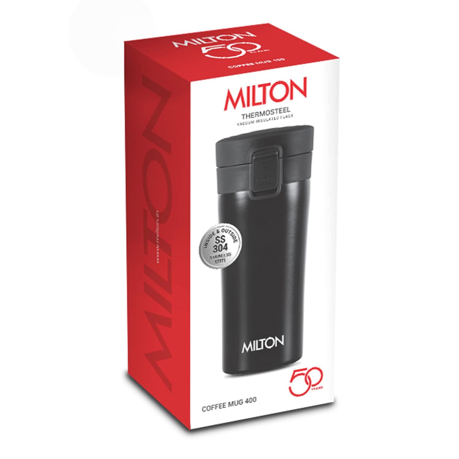 MILTON FLASK COFFEE MUG 400ML