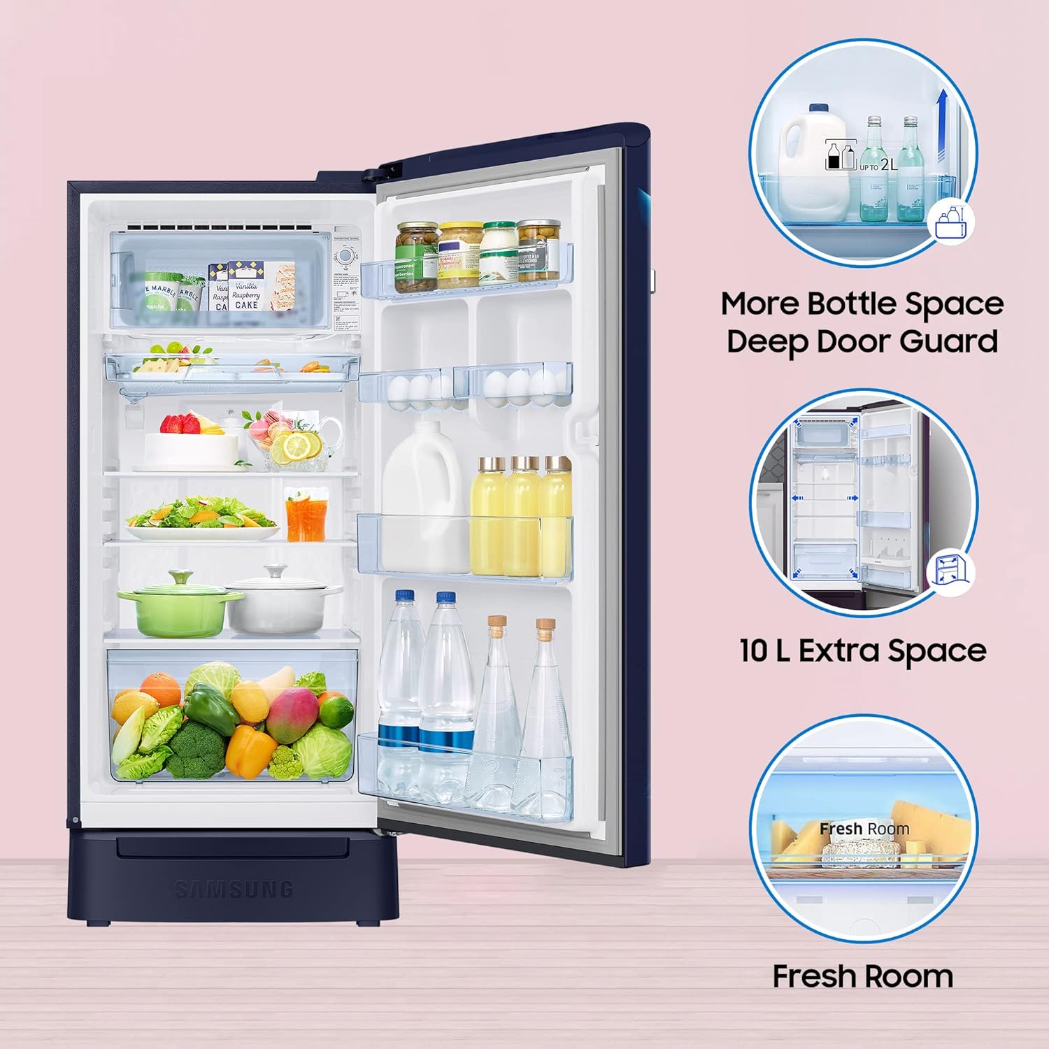 SAMSUNG FRIDGE DC-RR21C2H25UZ