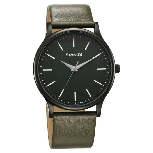SON 77105NL10W TRNDZ SONATA GENTS WATCH