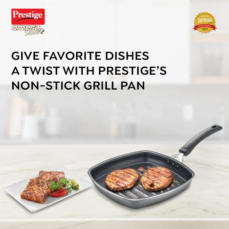 PG 30887 OMG SLT PLUS SQ GRILL PAN 250MM