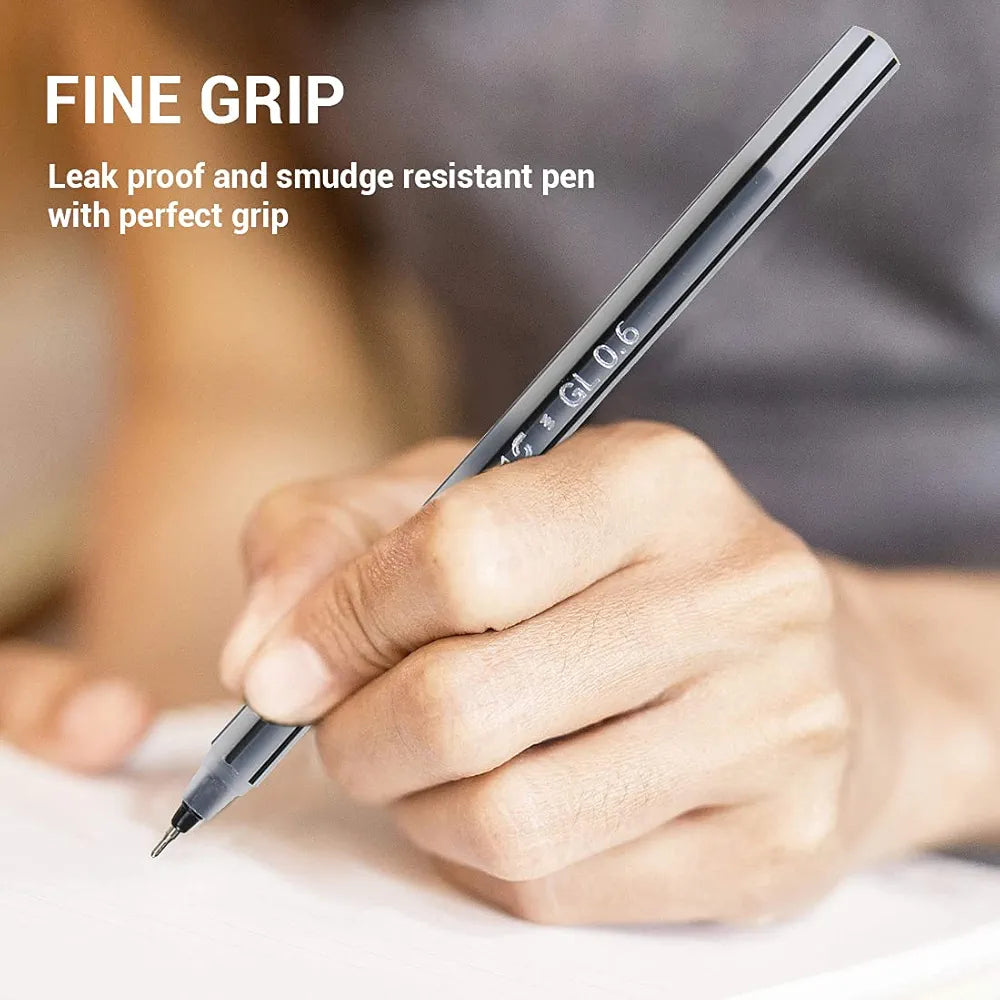 DOMS PEN 3458 BLK 0.6MM GEL PEN
