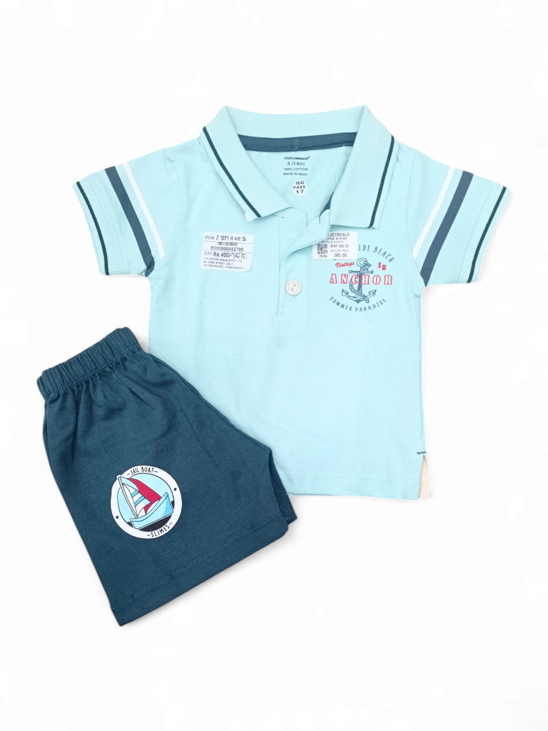 CBR Z1071H S COIER SNK SUIT 3 to 6 Months