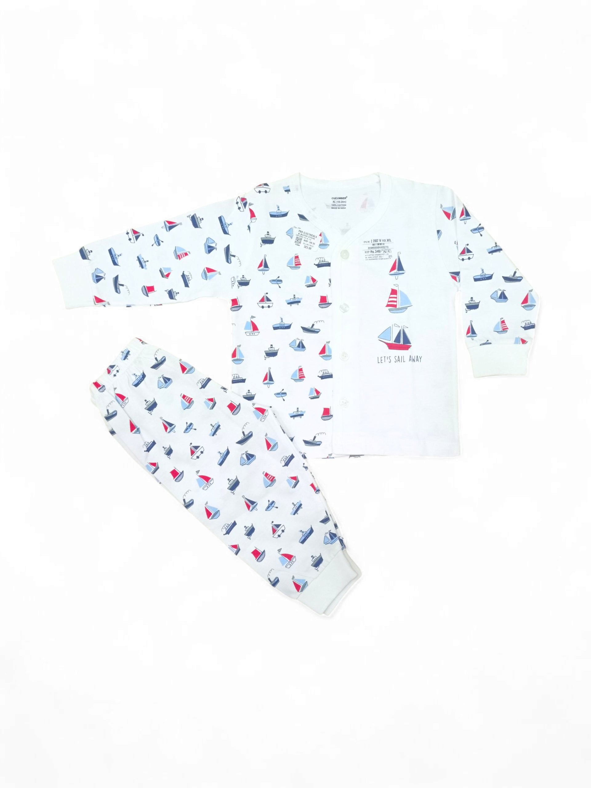 CBR Z2002 WH XL F/O SUIT COLOUR 18 to 24 Months