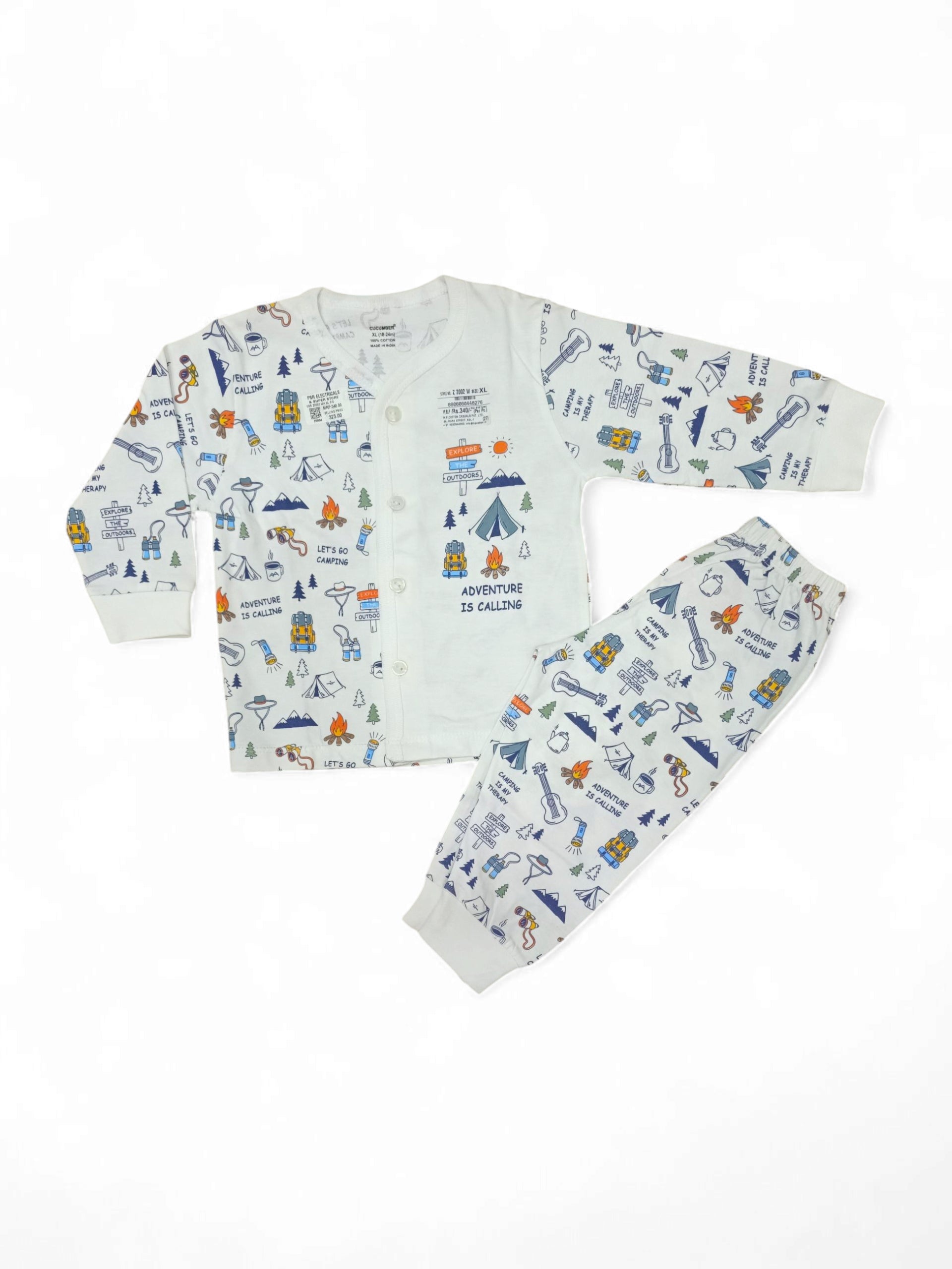 CBR Z2002 WH XL F/O SUIT COLOUR 18 to 24 Months
