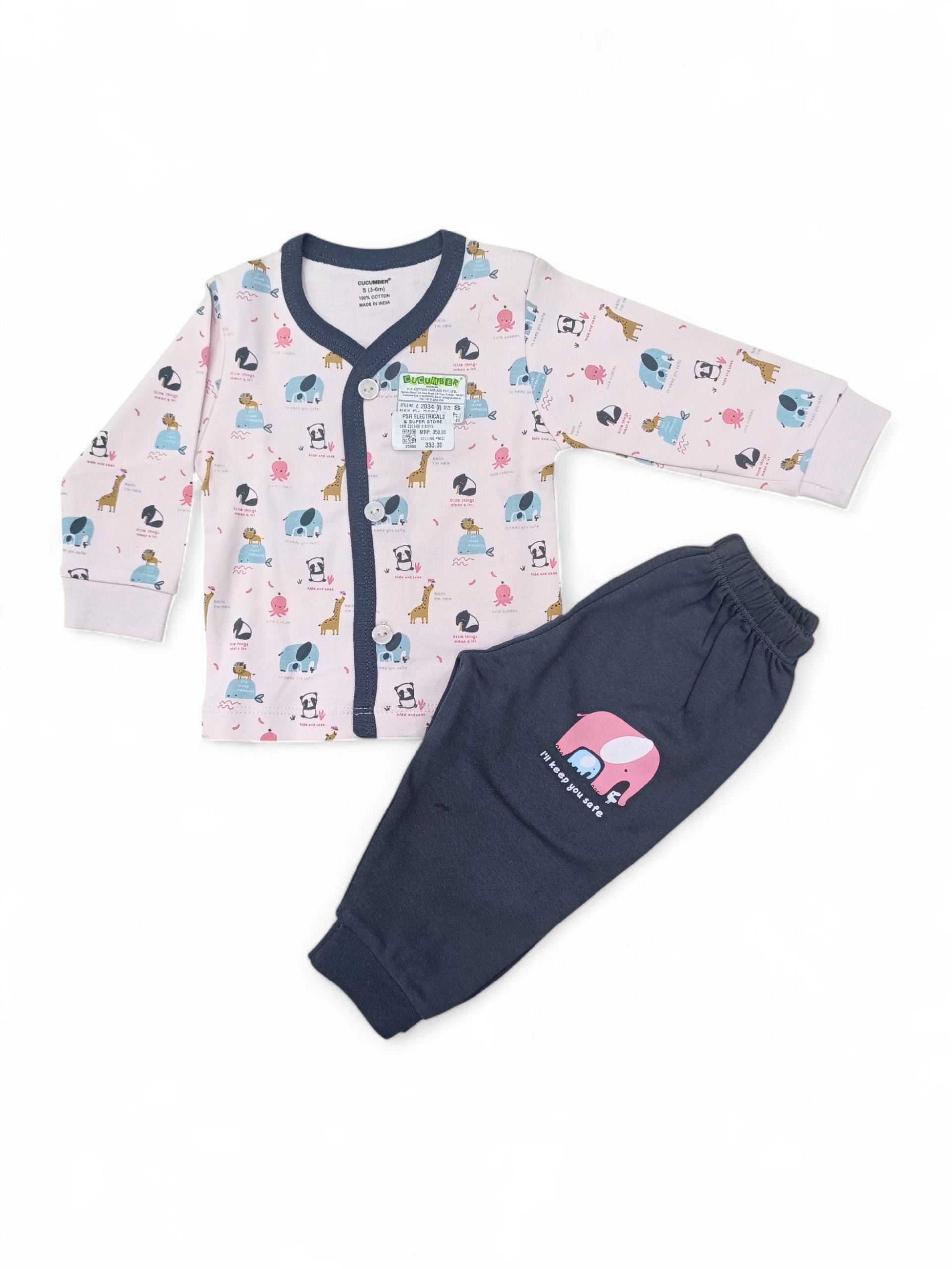CBR Z2034(I) S BOYS F/S SUIT 3 to 6 Months