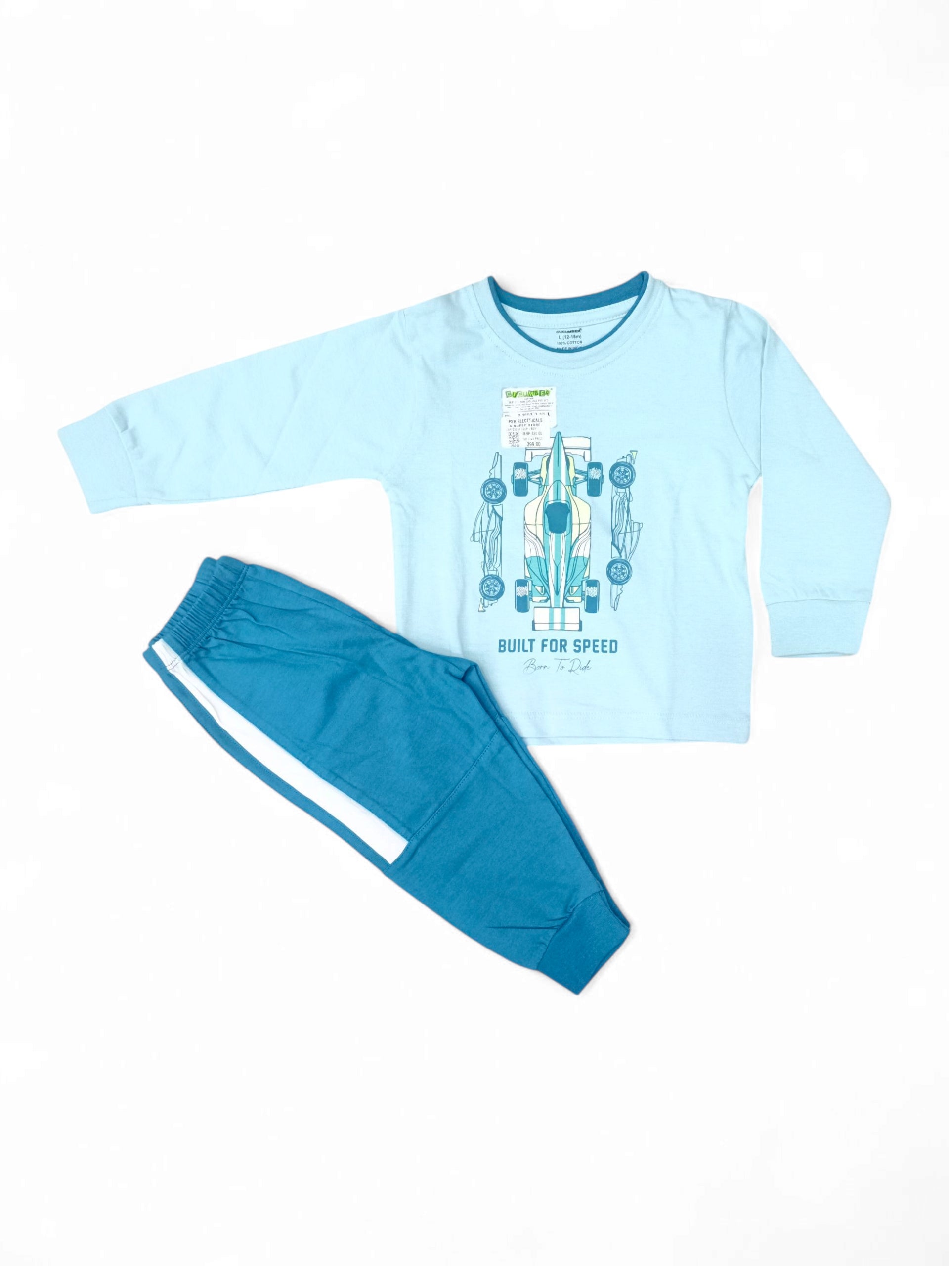 CBR Z2053 DEEP L BOYS F/S SUIT 12 to 18 Months