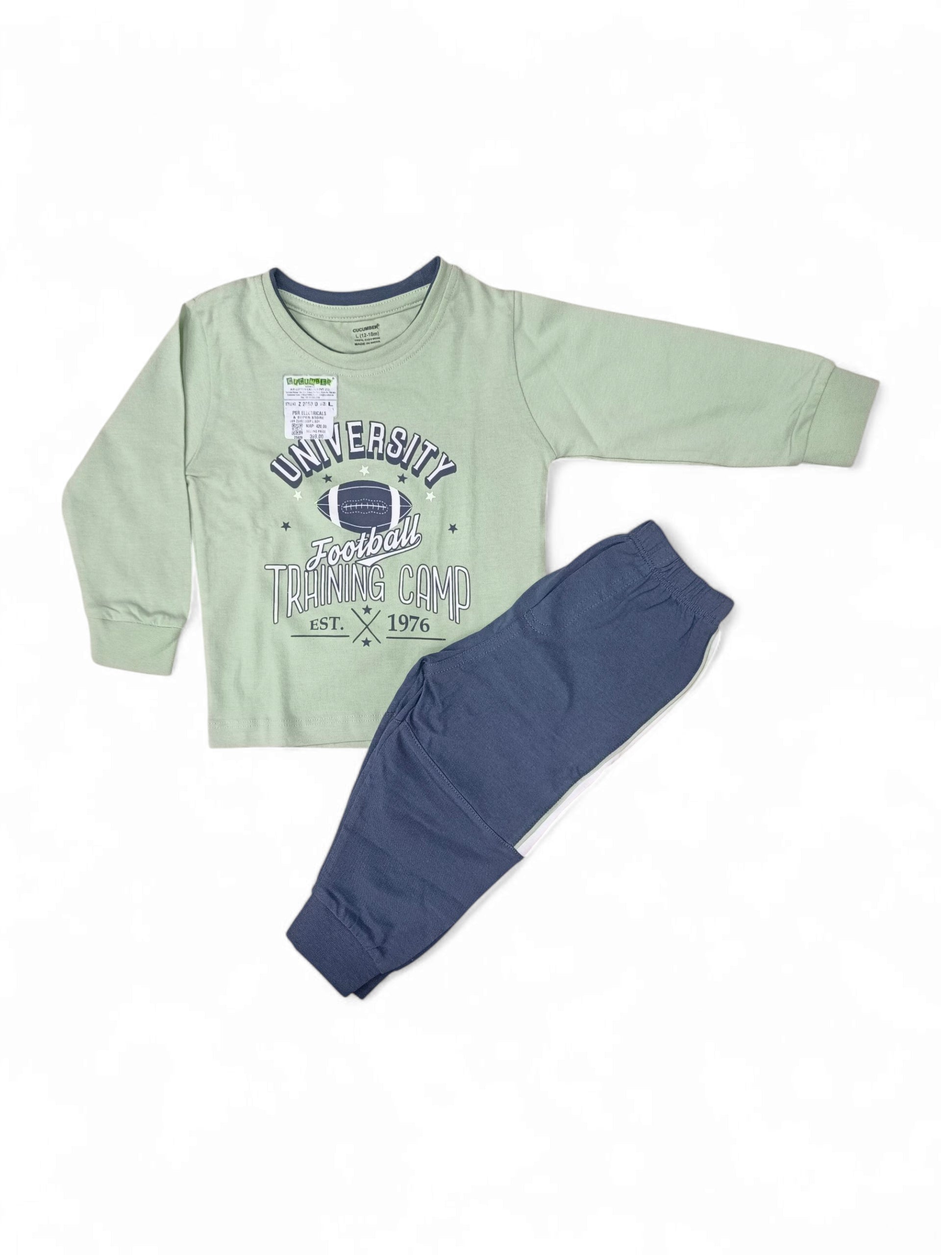CBR Z2053 DEEP L BOYS F/S SUIT 12 to 18 Months