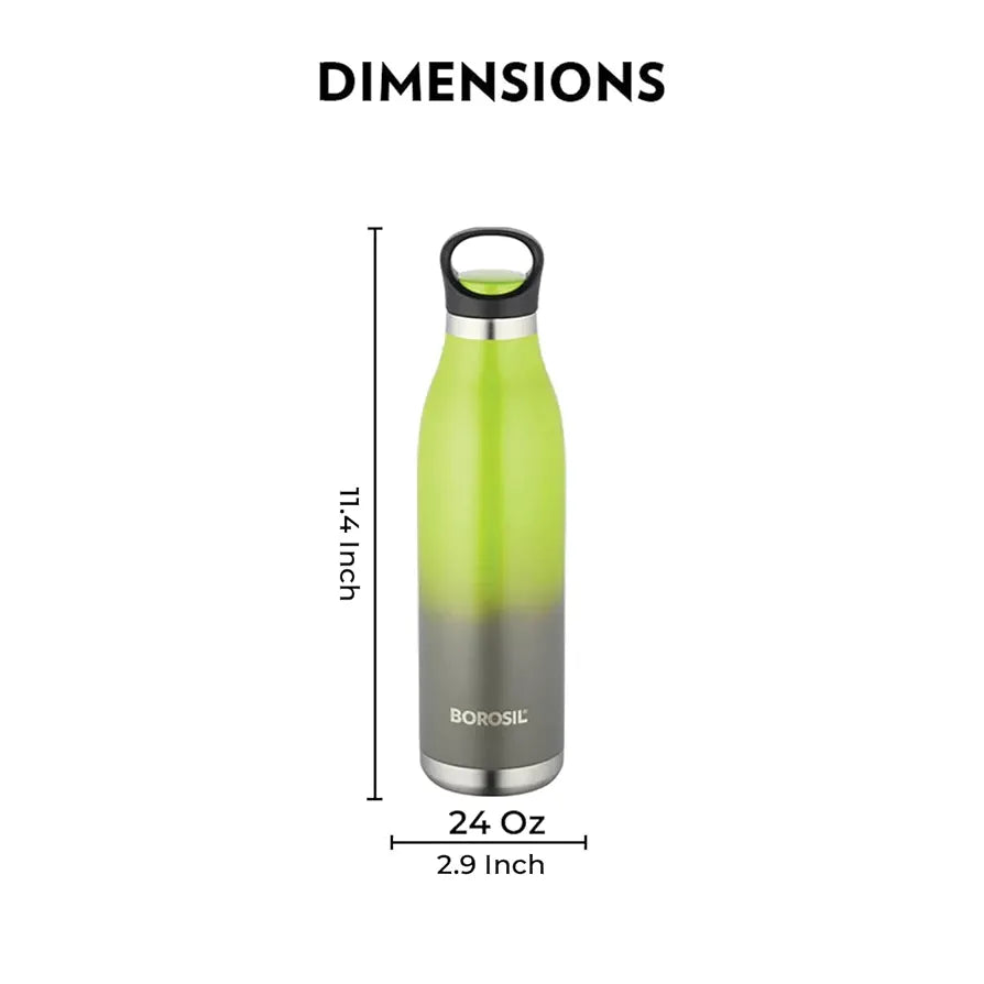 BRSL BT0700GRN401 700ML CLR CRUSH GR
