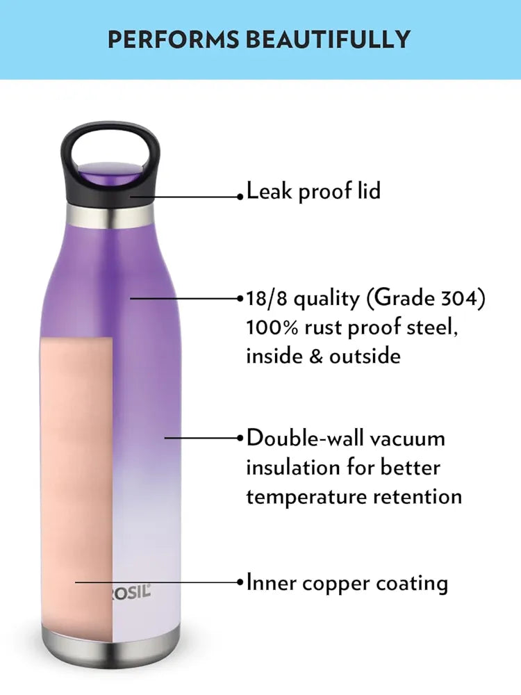 BRSL BT0700VLT403 700ML CLR CRUSH VIOLET