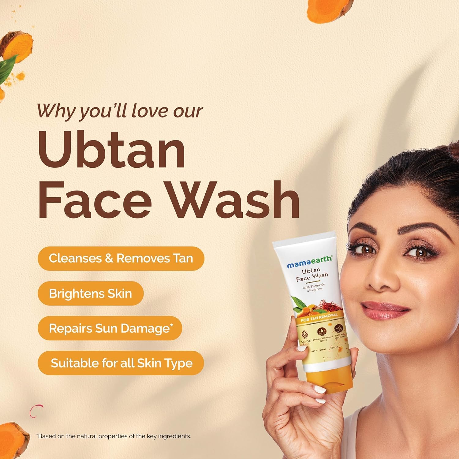 ME UBTAN F.WASH 100ML
