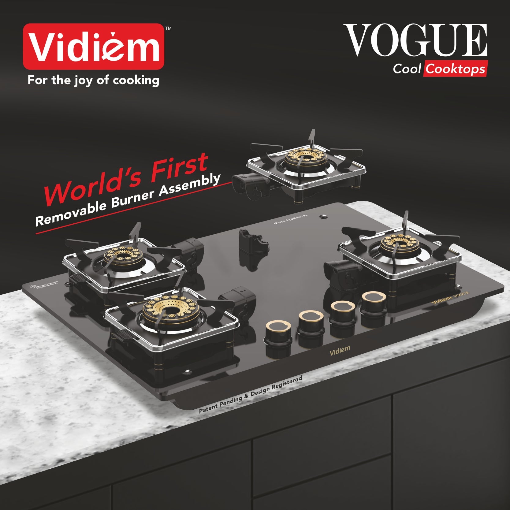 VIDIEM GLASSTOP VOGUE 4B