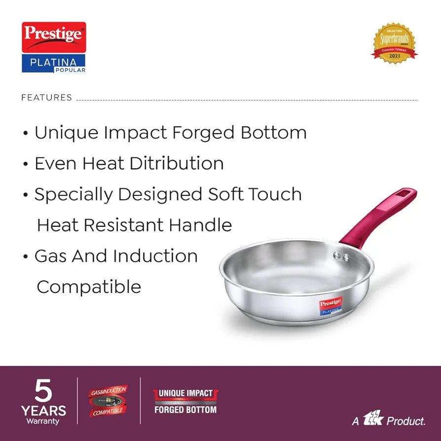 PG 36880 SS PLATINA POP FRYPAN 260MM
