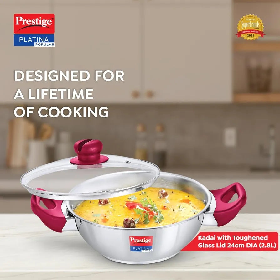 PG 36886 SS PLATINA POP KADAI 240MM