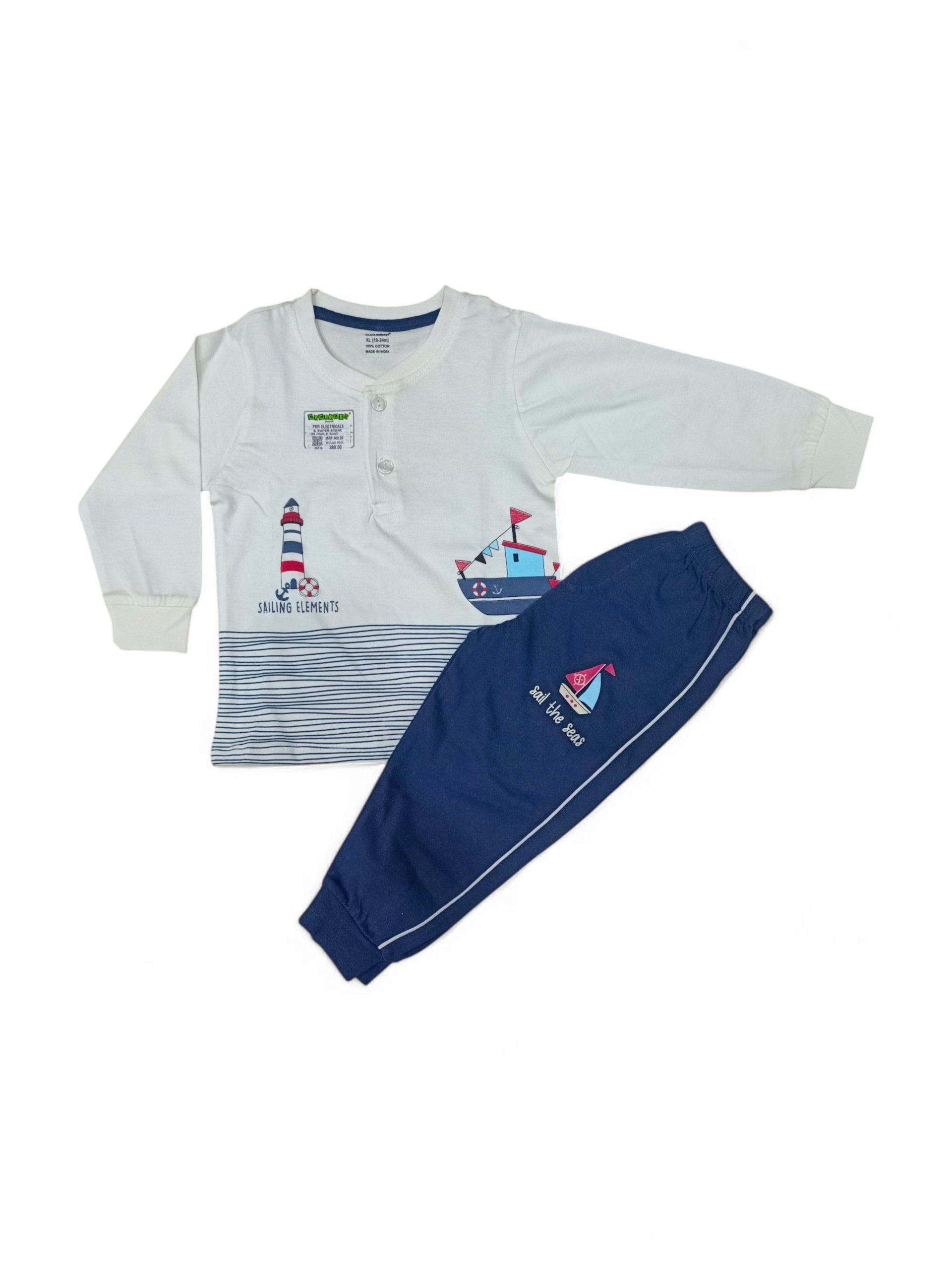 CBR Z2003E XL ROUND NECK SUIT 18 to 24 Months